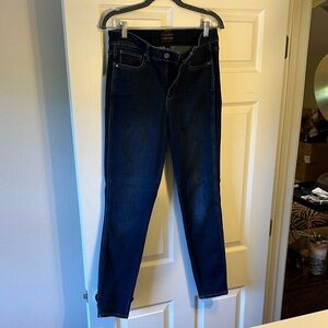 White House Black Market Indigo Stretch Skinny Jeans